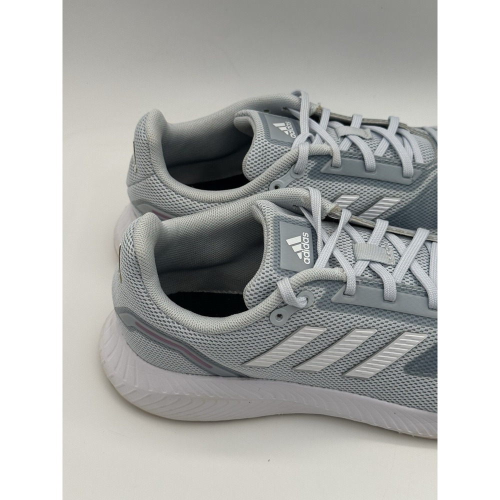 Adidas Runfalcon 2.0 Sneakers Womens 7.5 Gray Athletic Running Shoes Low FY5947 - Picture 5 of 14